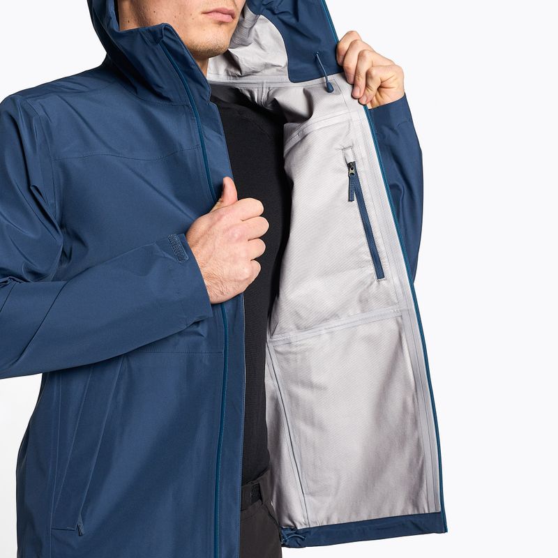 Kurtka przeciwdeszczowa męska The North Face Dryzzle Futurelight shady blue 4