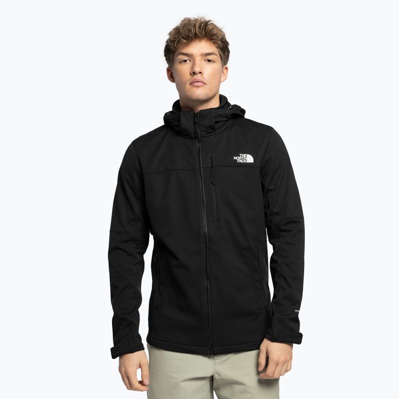 Kurtka softshell męska The North Face Diablo Softshell Detachable Hood black/black