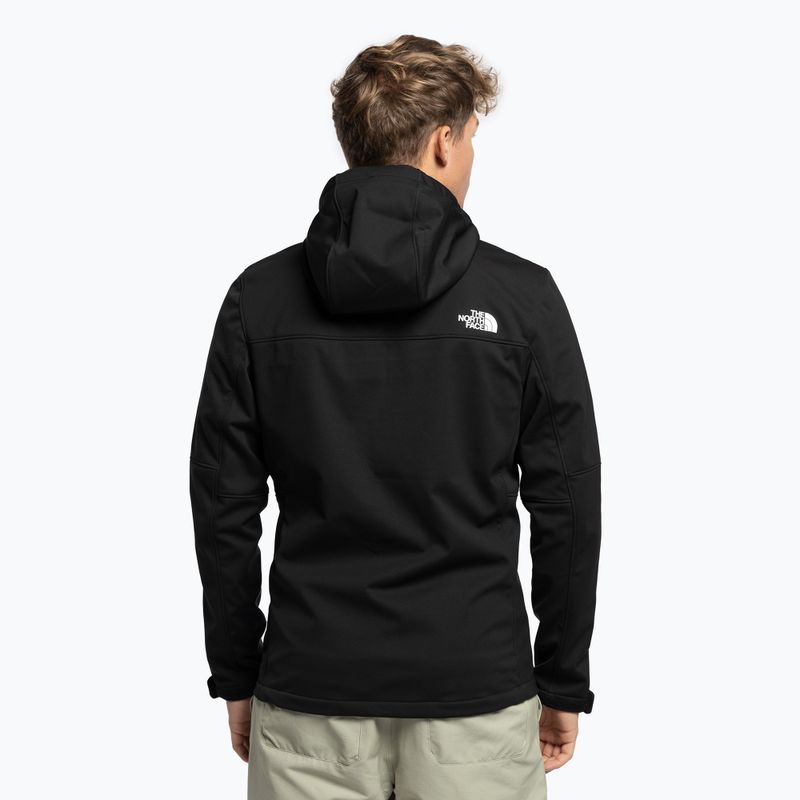 Kurtka softshell męska The North Face Diablo Softshell Detachable Hood black/black 4