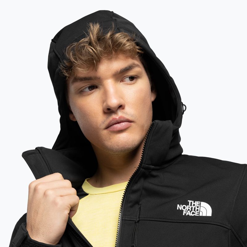 Kurtka softshell męska The North Face Diablo Softshell Detachable Hood black/black 5