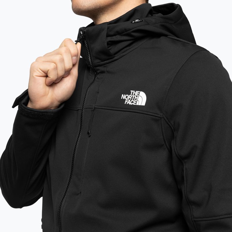 Kurtka softshell męska The North Face Diablo Softshell Detachable Hood black/black 6