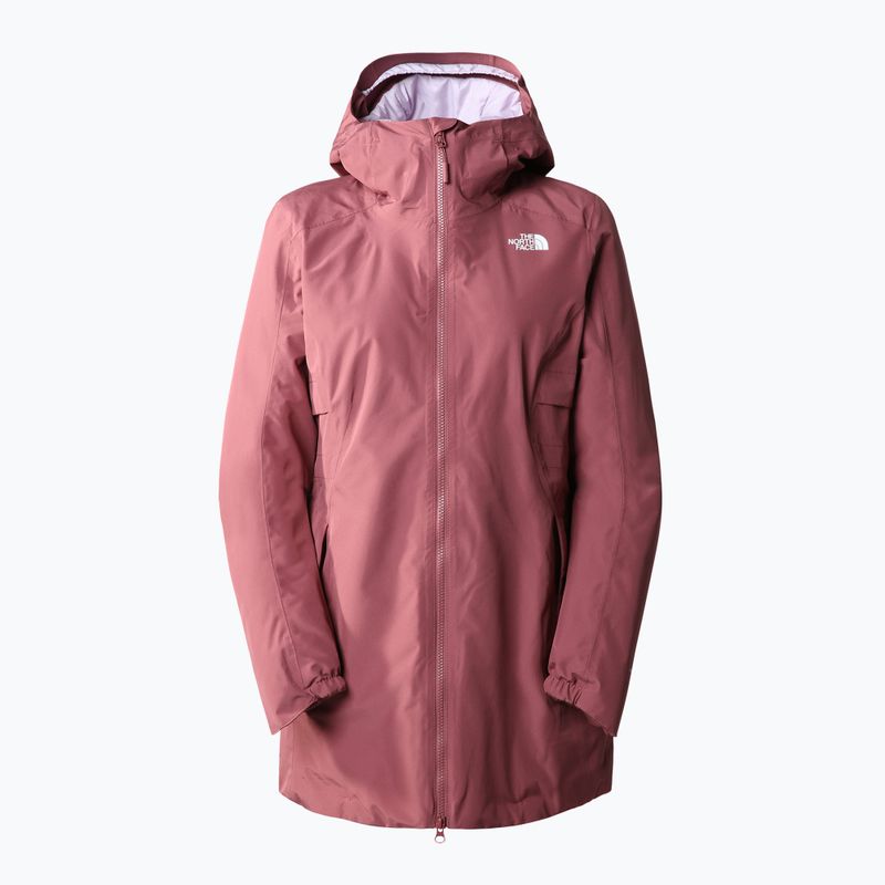 Kurtka zimowa damska The North Face Hikesteller Insulated Parka wild ginger/lavender fog 9