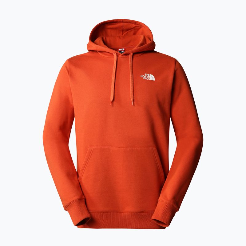 Bluza trekkingowa męska The North Face Outdoor Graphic Hoodie Light rusted bronze
