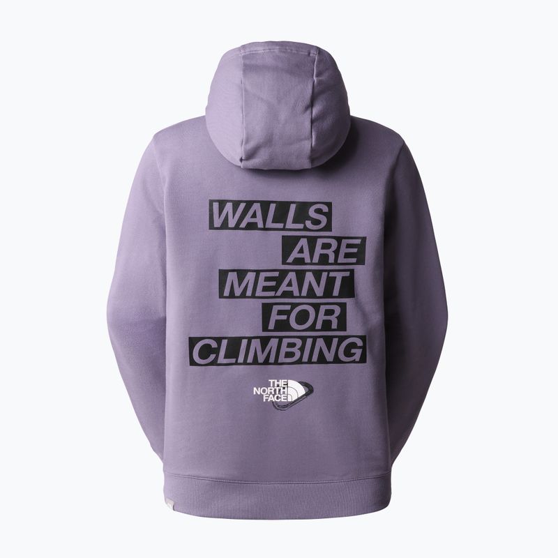 Bluza trekkingowa damska The North Face Outdoor Graphic Hoodie Light lunar slate 2