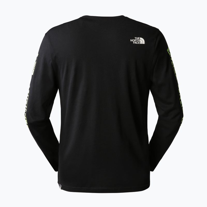 Longsleeve trekkingowy męski The North Face Outdoor Graphic black 2