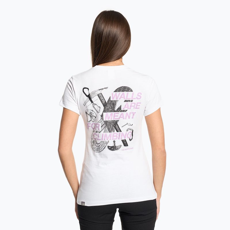 Koszulka trekkingowa damska The North Face Outdoor Graphic white 2