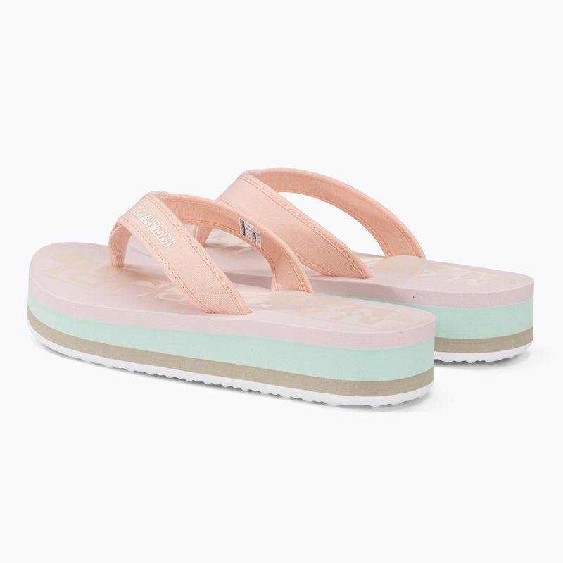 Japonki damskie Napapijri NP0A4HL1 pale pink new 3