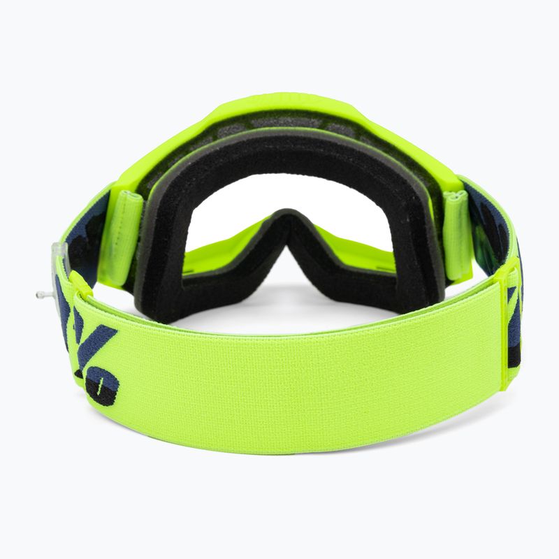 Gogle rowerowe dziecięce 100% Accuri 2 Junior fluo/yellow/clear 3