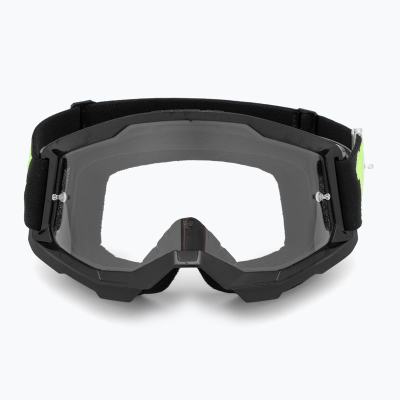 Gogle rowerowe 100% Strata 2  upsol/clear 2
