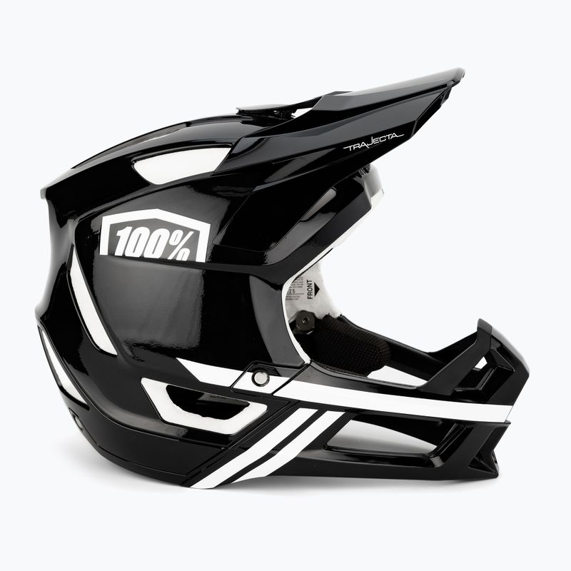 Kask rowerowy 100% Trajecta w/Fidlock black/white 3