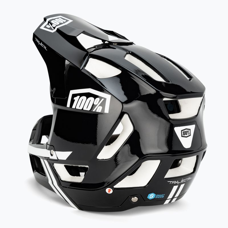 Kask rowerowy 100% Trajecta w/Fidlock black/white 4