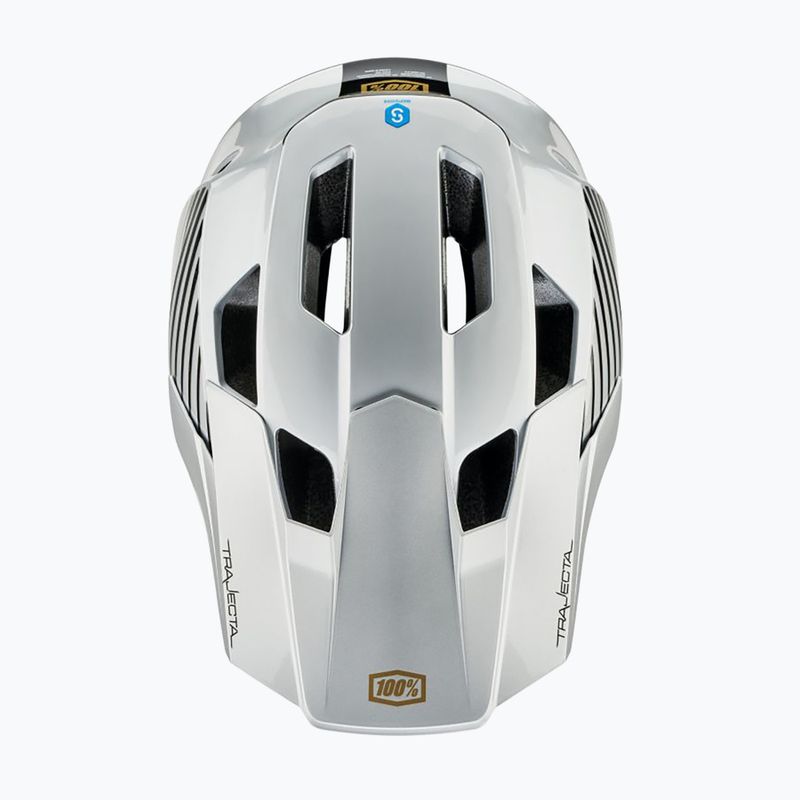 Kask rowerowy 100% Trajecta w/Fidlock ranelagh silver 5