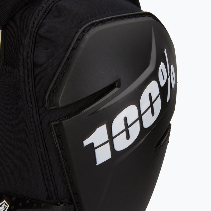 Ochraniacze rowerowe na kolana 100% Fortis Knee black 4