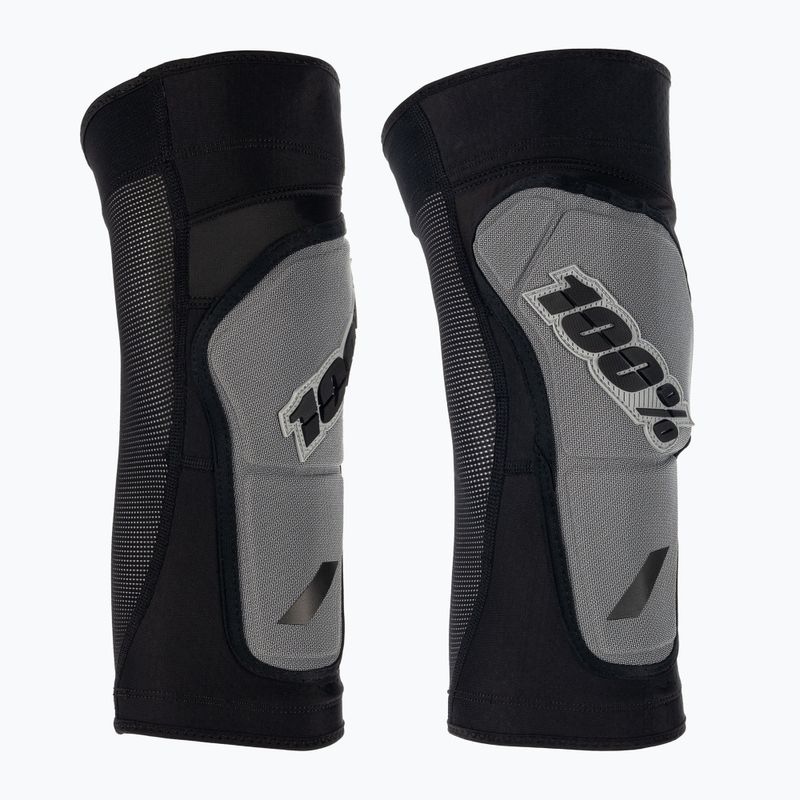 Ochraniacze rowerowe na kolana 100% Ridecamp Knee Guard black/grey