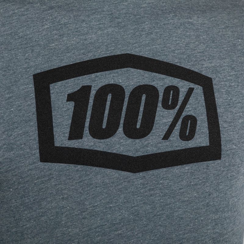 Koszulka męska 100% Icon heather grey 3