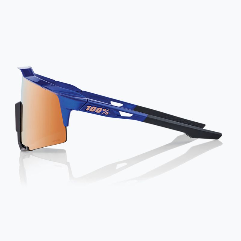 Okulary przeciwsłoneczne 100% Speedcraft gloss cobalt blue/hiper copper mirror 3