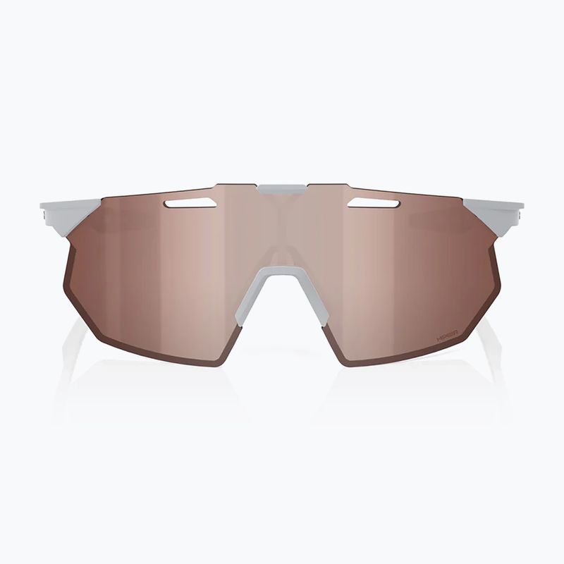 Okulary przeciwsłoneczne 100% Hypercraft SQ matte stone grey/hiper crimson silver mirror 2