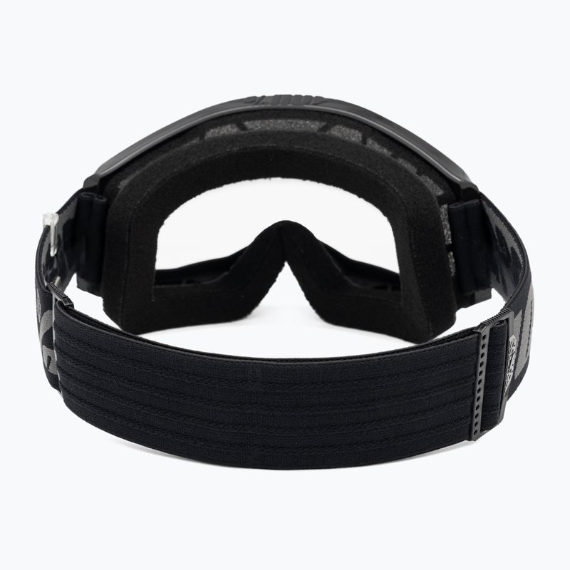 Gogle rowerowe dziecięce 100% Strata 2 Junior 50031-00007 black/clear 3