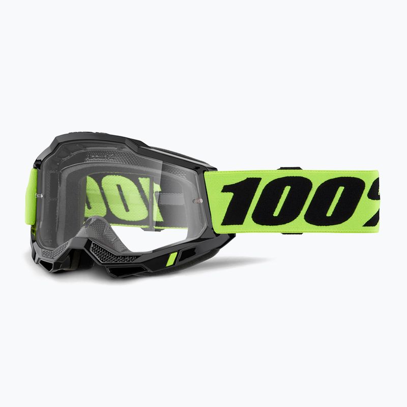 Gogle rowerowe 100% Accuri 2 neon yellow/clear 5