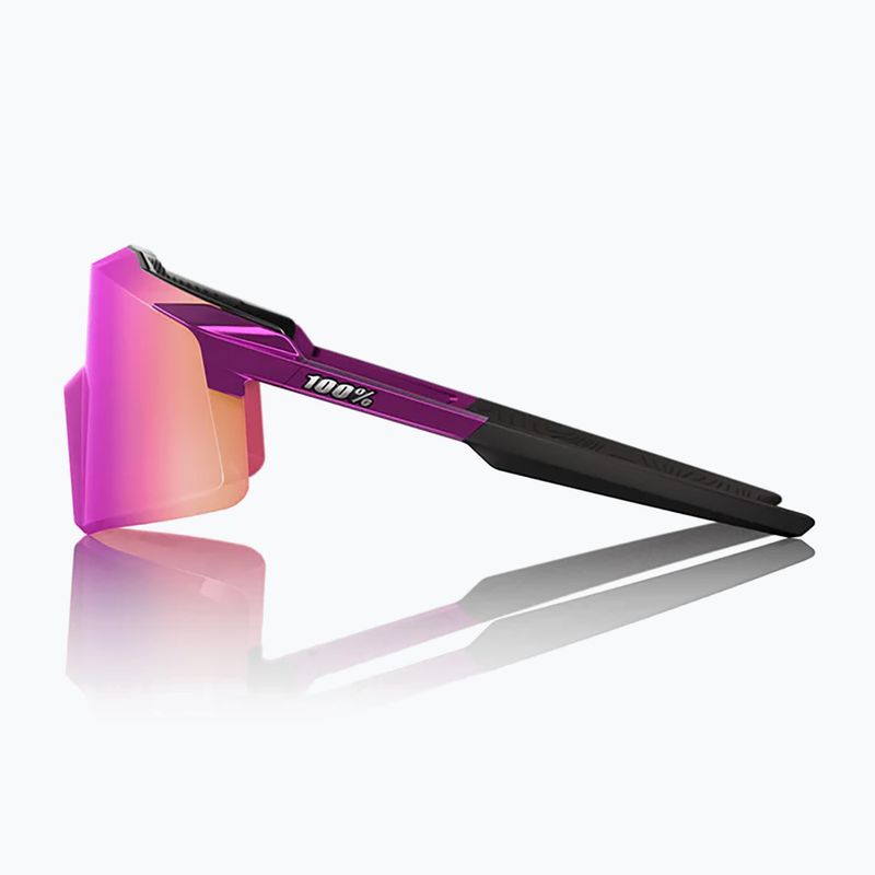 Okulary przeciwsłoneczne 100% Aerocraft gloss purple chrome/purple mirror 2
