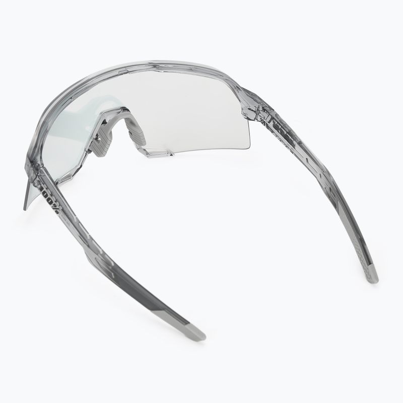 Okulary przeciwsłoneczne 100% S3 polished translucent grey/rose gold mirror photochrom 2