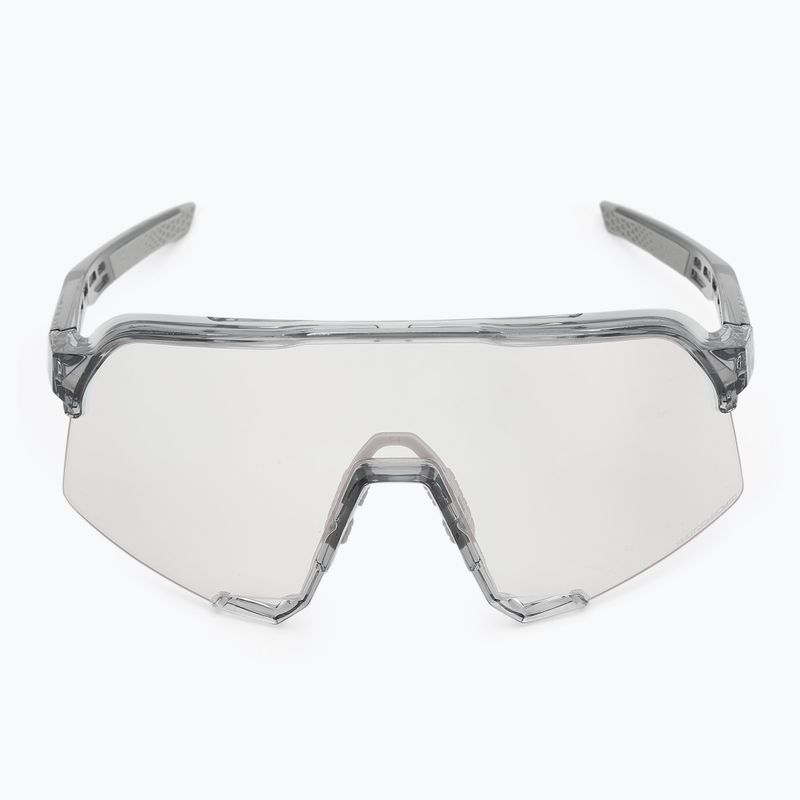 Okulary przeciwsłoneczne 100% S3 polished translucent grey/rose gold mirror photochrom 3