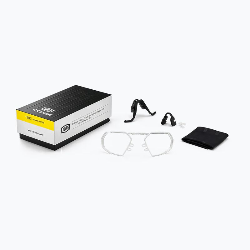 Wkładka korekcyjna do okularów 100% RX Optical Insert S3/Speedcraft clear/black