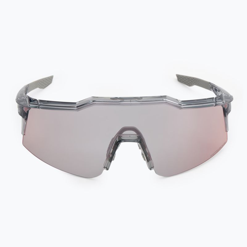 Okulary przeciwsłoneczne 100% Speedcraft SL polished translucent grey/rose gold mirr photochr 6
