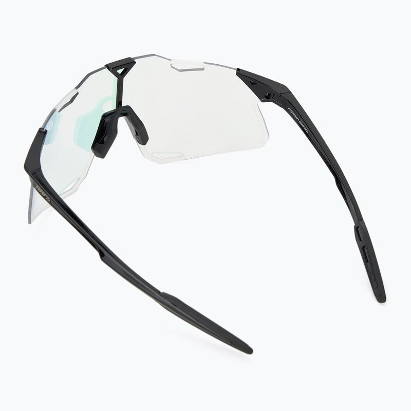 Okulary przeciwsłoneczne 100% Hypercraft gloss black/photochromic purple mirror 2