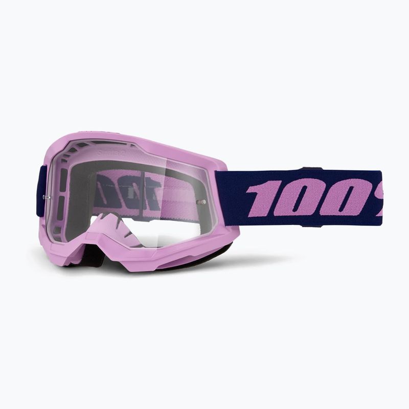 Gogle rowerowe 100% Strata 2 purple/clear