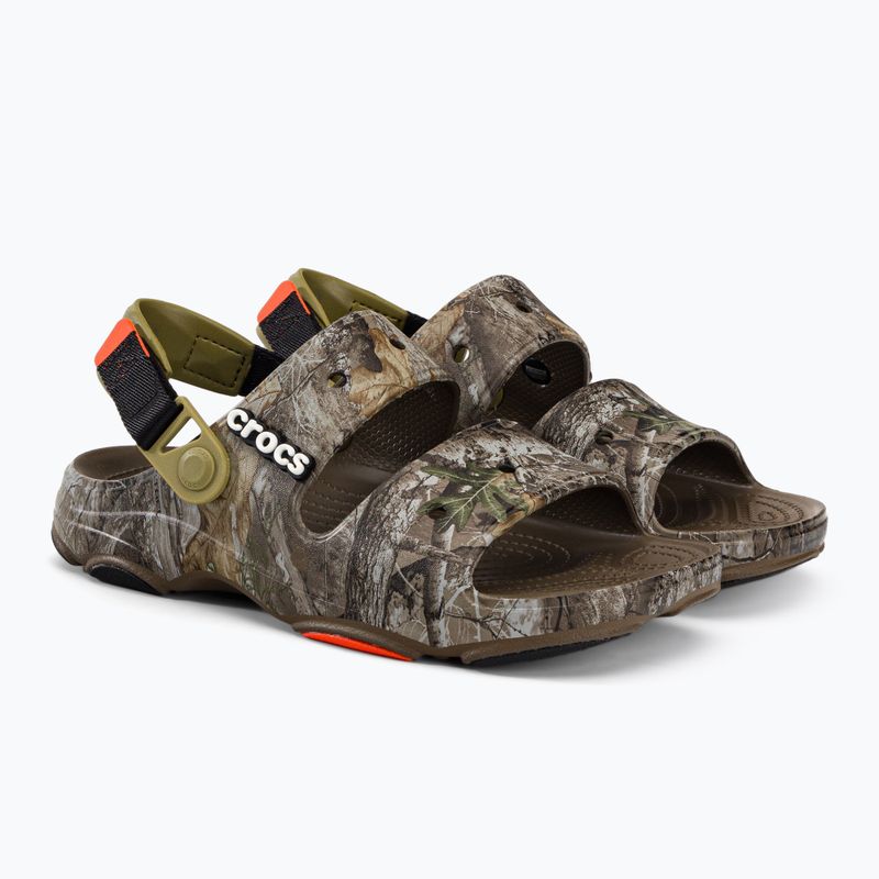 Sandały Crocs Realtree Edge AT Sandal walnut 4