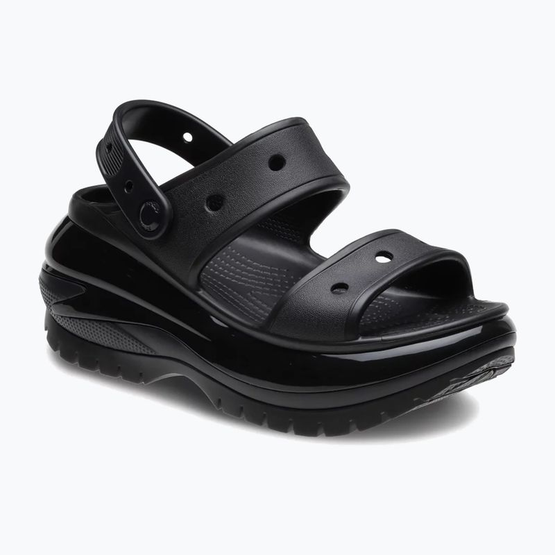 Sandały damskie Crocs Mega Crush black 2
