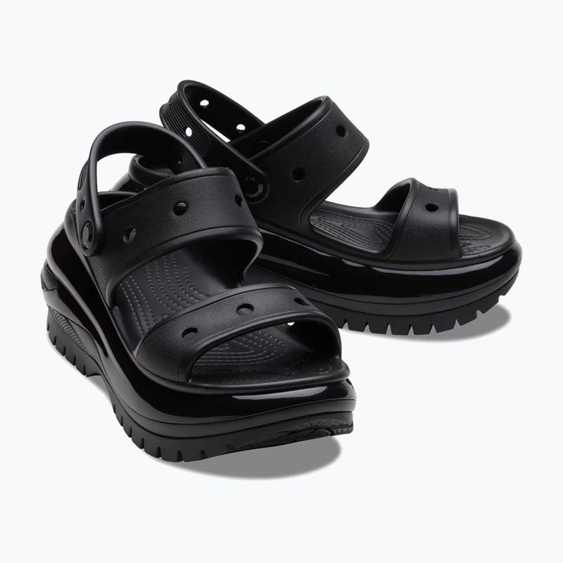 Sandały damskie Crocs Mega Crush black 3