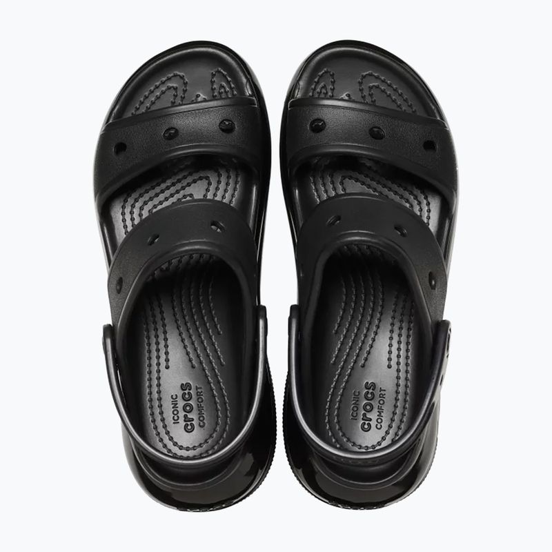 Sandały damskie Crocs Mega Crush black 4