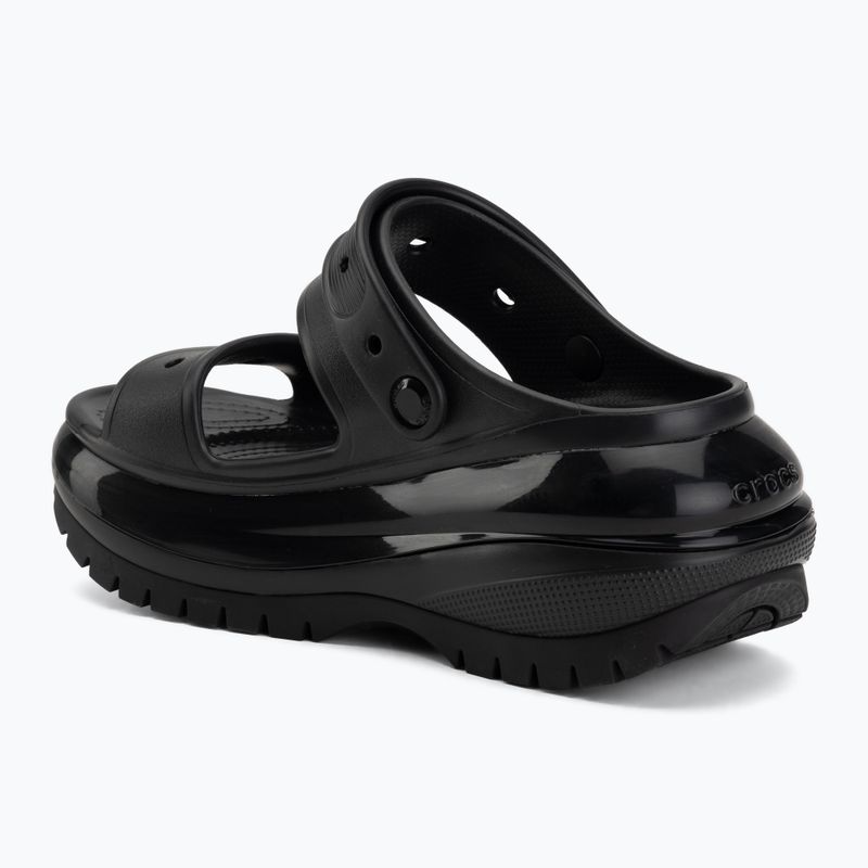 Sandały damskie Crocs Mega Crush black 4