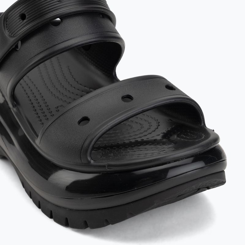 Sandały damskie Crocs Mega Crush black 8