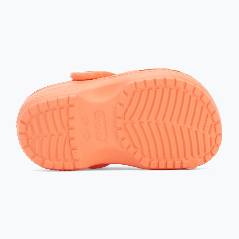 Klapki dziecięce Crocs Classic Clog Toddler papaya 5