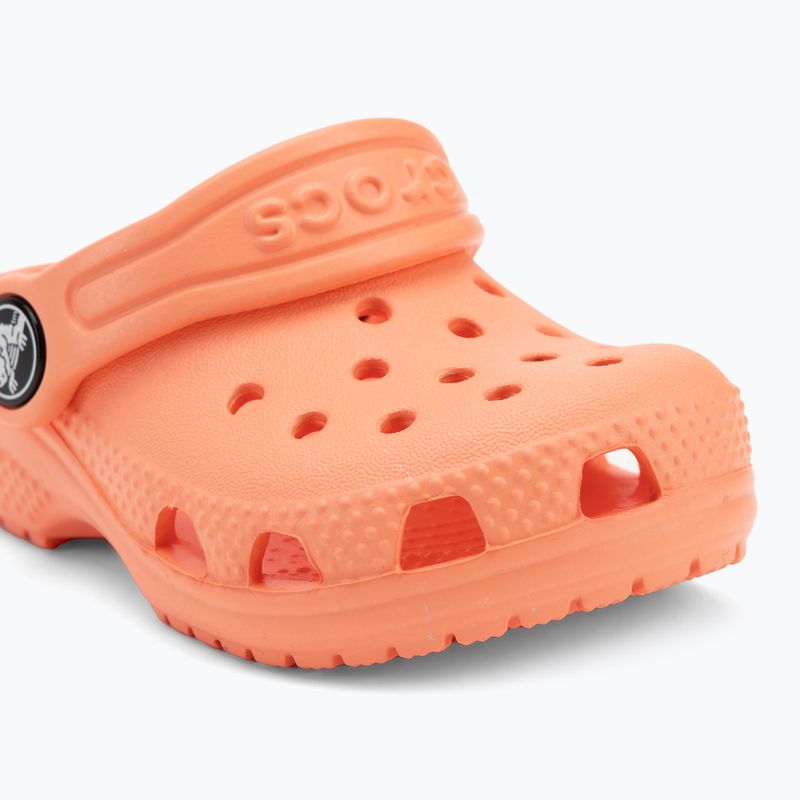 Klapki dziecięce Crocs Classic Clog Toddler papaya 8