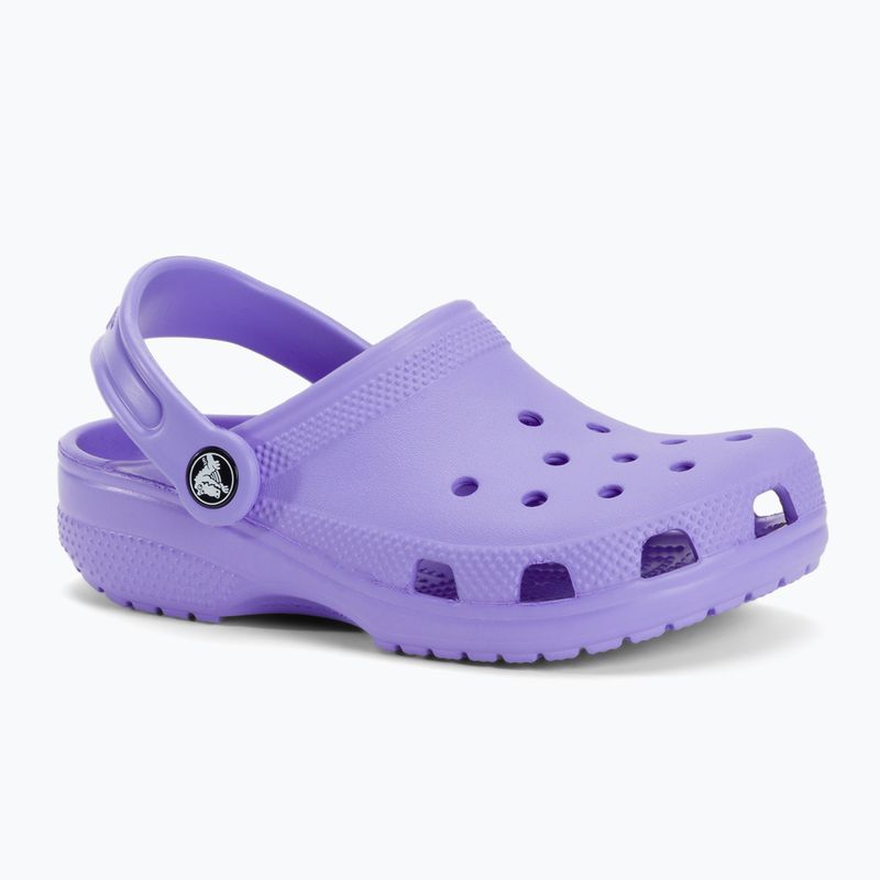Klapki dziecięce Crocs Classic Clog Kids digital violet
