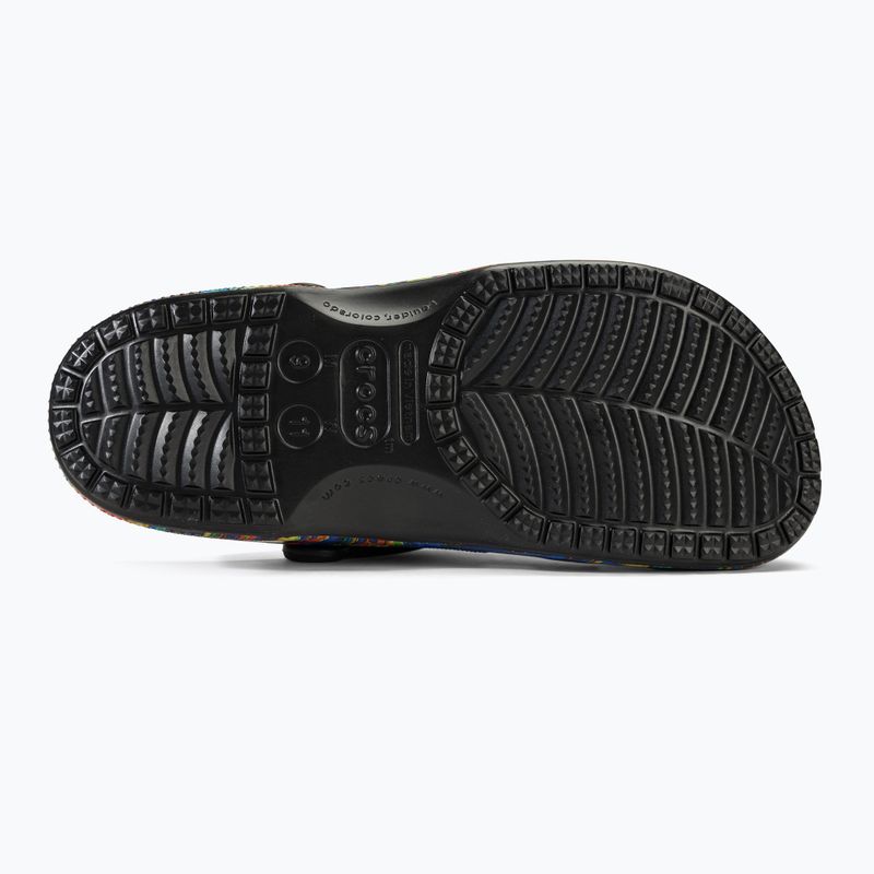 Klapki Crocs Baya Seasonal Printed Clog black/multi 5