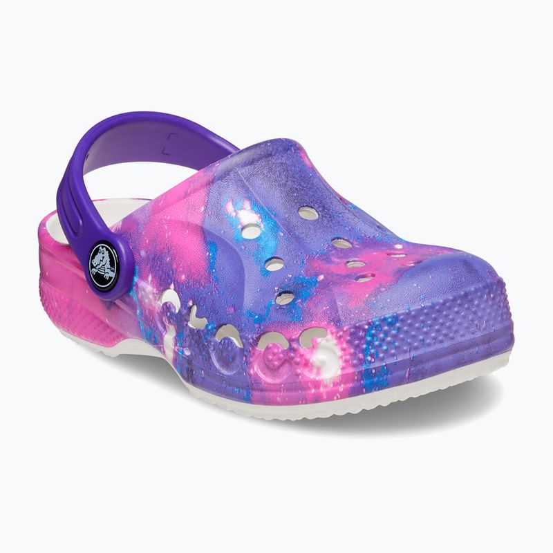 Klapki dziecięce Crocs Baya Graphic Clog white/multi 9