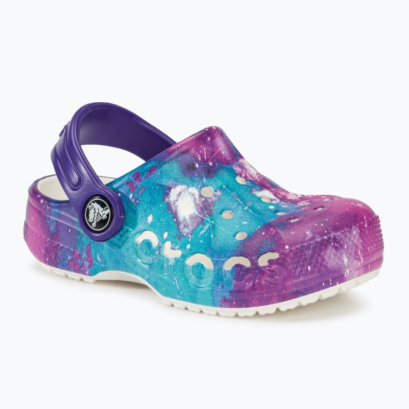 Klapki dziecięce Crocs Baya Graphic Clog white/multi