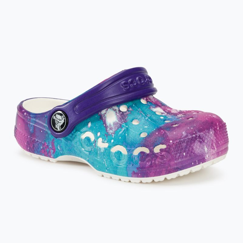 Klapki dziecięce Crocs Baya Graphic Clog white/multi 2