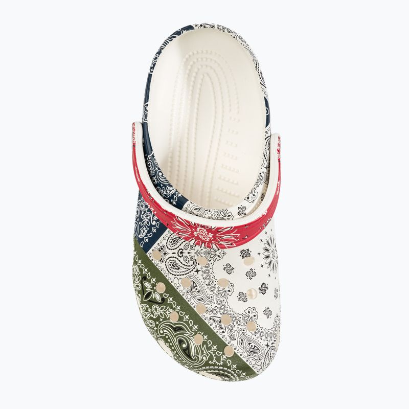 Klapki Crocs Classic Bandana Clog multicolor 6