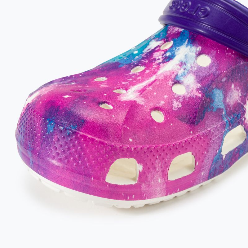 Klapki juniorskie Crocs Baya Seasonal Printed Clog white/multi 8