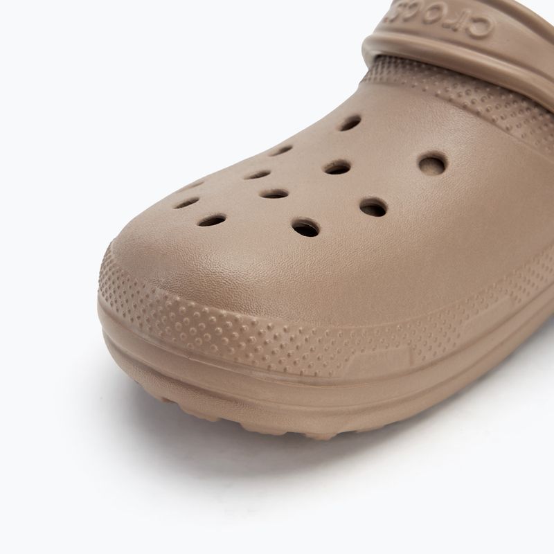 Klapki Crocs Classic Lined Clog mushroom/bone 8