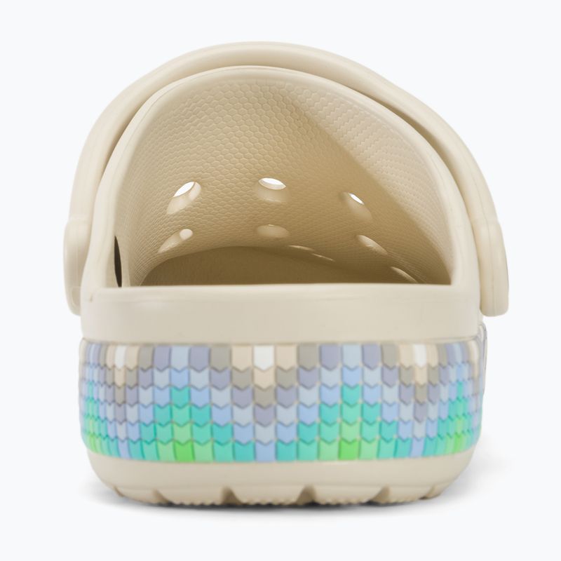 Klapki Crocs Bayaband Chevron Band Clog stucco/multi 7