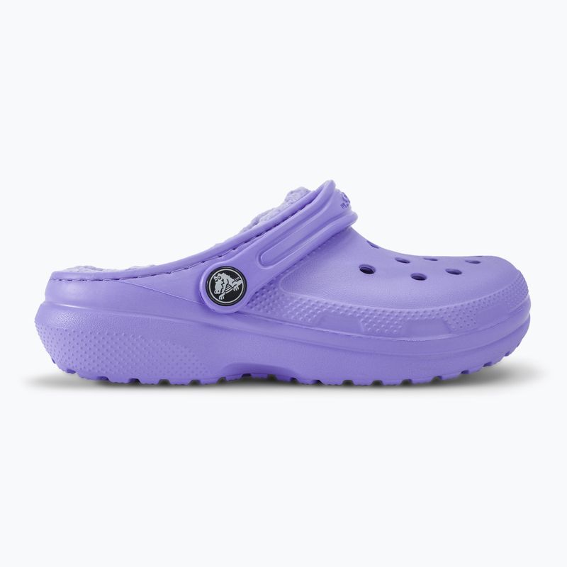 Klapki  Crocs Classic Lined Clog Kids digital violet 3