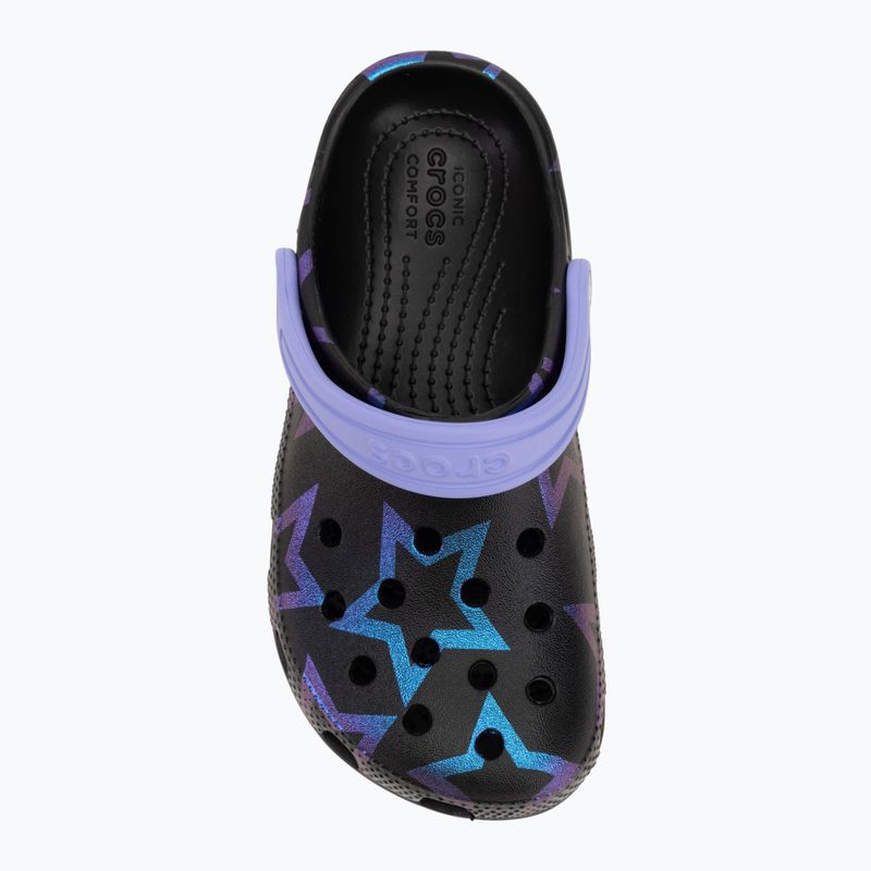 Klapki dziecięce Crocs Classic Disco Dance Party Clog Kids stars/black 6