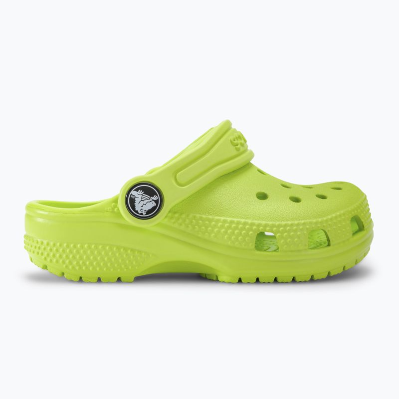 Klapki dziecięce Crocs Classic Clog Toddler limeade 3